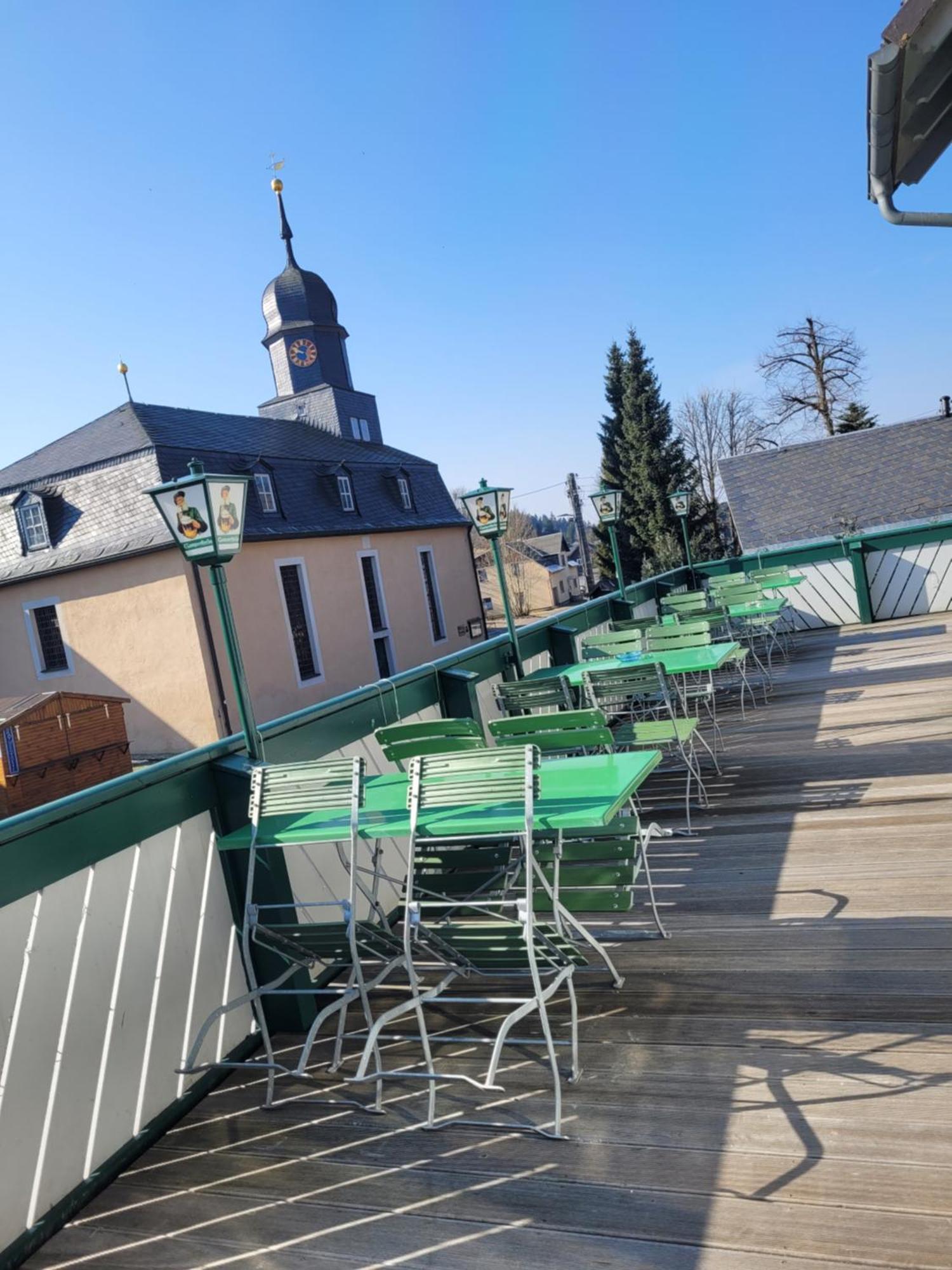 Gasthaus Und Hotel Peterhaensel Spechtsbrunn Exteriör bild